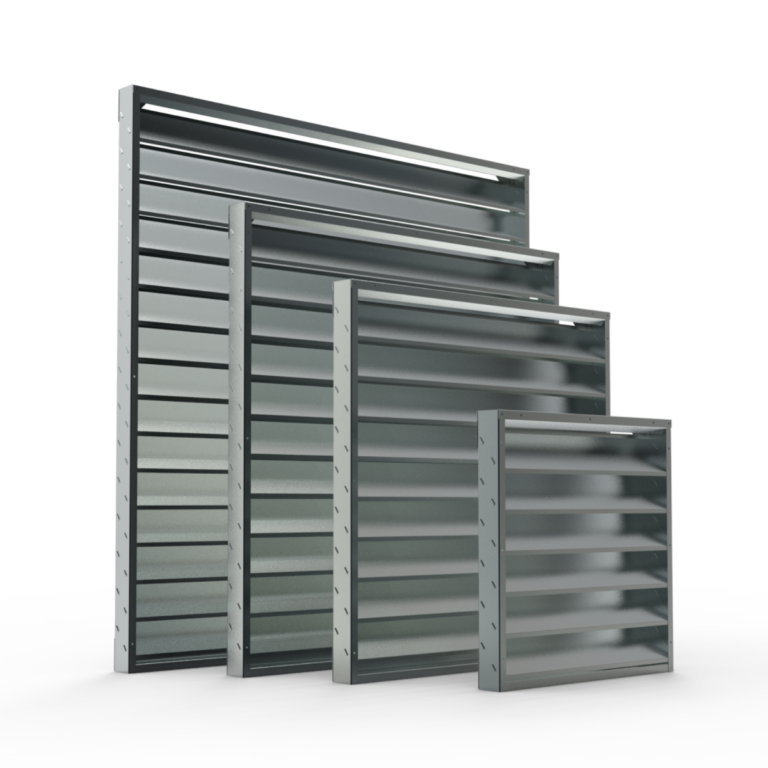 Louvers o Ingresos de Aire fijos